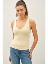 Load image into Gallery viewer, Butter Me V Neck Tank
