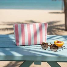 Load image into Gallery viewer, Striped Terry Pouch