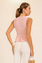 Load image into Gallery viewer, Blush Babe Tie Top
