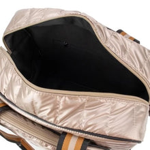 Load image into Gallery viewer, Judy Puffer Pickle Ball Tote Beige