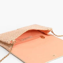 Load image into Gallery viewer, Rose Gold Evil Eye Beaded Clutch