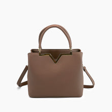 Load image into Gallery viewer, Veronica Fall Satchel Purse Mauve