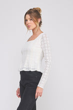 Load image into Gallery viewer, All Things Beautiful Top Off White