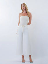 Load image into Gallery viewer, White Sands Wide Leg Cropped Jeans