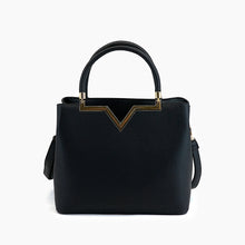 Load image into Gallery viewer, Veronica Fall Satchel Purse Black