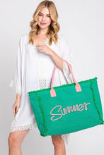 Load image into Gallery viewer, Summer Rope Beach Tote