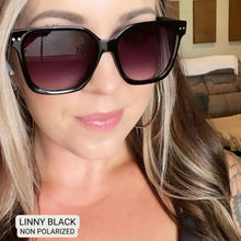 Load image into Gallery viewer, Linny - Women's Oversized Horn Frame Sunglasses