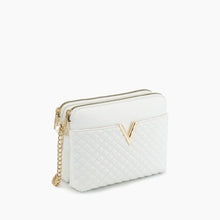 Load image into Gallery viewer, Lila Quilted Double Zip Crossbody Bag