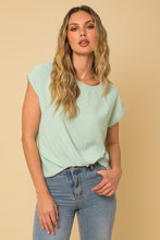 Load image into Gallery viewer, Twist & Shout Top Sage