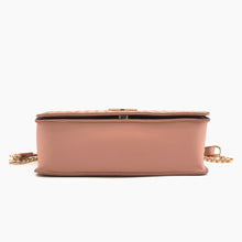 Load image into Gallery viewer, Haven Flap Woven Crossbody Bag Coral