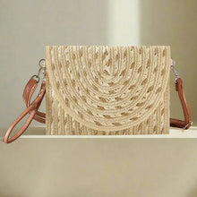 Load image into Gallery viewer, Gold Threads Clutch Bag