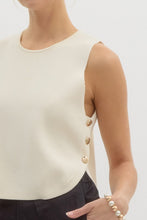 Load image into Gallery viewer, She Classy Top Cream