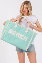 Load image into Gallery viewer, Summer Beach Fringe Tote Bag