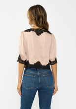 Load image into Gallery viewer, The Lace Affair Blouse Champagne