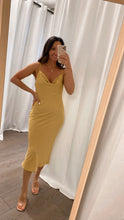 Load image into Gallery viewer, Your Everything Midi Dress Gold