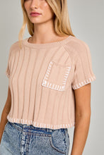 Load image into Gallery viewer, Bring The Fall Crop Top Taupe