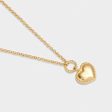 Load image into Gallery viewer, 'Love' Gold Heart Necklace