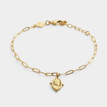 Load image into Gallery viewer, Talis Gold Charm Bracelet