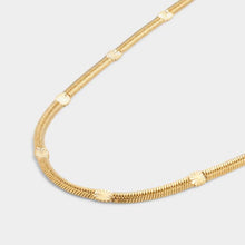 Load image into Gallery viewer, Celeste Gold Snake Chain Necklace