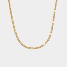 Load image into Gallery viewer, Celeste Gold Snake Chain Necklace