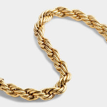 Load image into Gallery viewer, Reine Gold Rope Bracelet