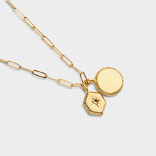 Load image into Gallery viewer, Soul Sister' Gold Charm Necklace