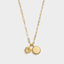 Load image into Gallery viewer, Soul Sister' Gold Charm Necklace