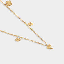 Load image into Gallery viewer, Boheme Gold Charm Necklace