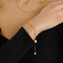 Load image into Gallery viewer, Boheme Gold Charm Bracelet