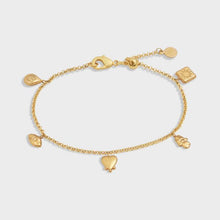 Load image into Gallery viewer, Boheme Gold Charm Bracelet