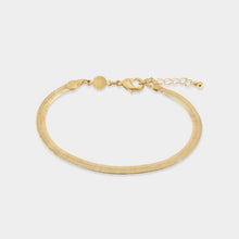 Load image into Gallery viewer, Ciana Gold Snake Chain Bracelet