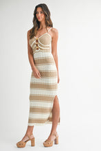 Load image into Gallery viewer, Beachy Knit Midi Dress