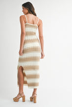 Load image into Gallery viewer, Beachy Knit Midi Dress