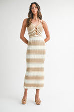 Load image into Gallery viewer, Beachy Knit Midi Dress
