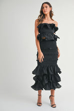 Load image into Gallery viewer, Flamenco Ruffle Midi Skirt