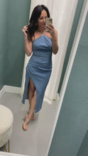 Load and play video in Gallery viewer, Feel The Denim Midi Dress
