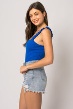 Load image into Gallery viewer, Ruffle Strap Bodysuit