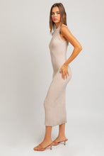 Load image into Gallery viewer, Final Look Sweater Dress Taupe