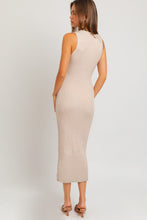 Load image into Gallery viewer, Final Look Sweater Dress Taupe