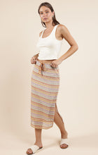 Load image into Gallery viewer, Gilded Sky Midi Skirt