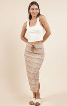 Load image into Gallery viewer, Gilded Sky Midi Skirt