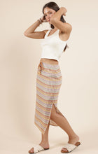 Load image into Gallery viewer, Gilded Sky Midi Skirt