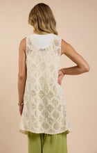 Load image into Gallery viewer, Fell For You Crochet Front Tie Cardigan