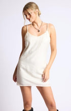 Load image into Gallery viewer, Light a Fire V-Neck Mini Dress