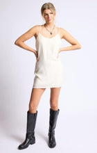 Load image into Gallery viewer, Light a Fire V-Neck Mini Dress