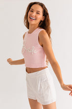Load image into Gallery viewer, Bride Knit Sweater Top Pink
