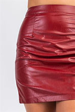 Load image into Gallery viewer, If You Had My Love Mini Skirt - Wine
