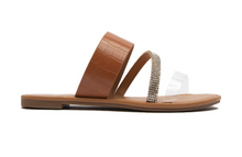 Load image into Gallery viewer, Athena Strappy Sandals Tan
