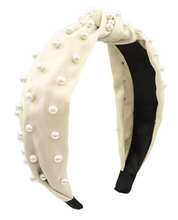 Load image into Gallery viewer, Pearl Studded Headband