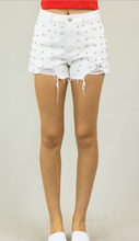 Load image into Gallery viewer, Dazzle Your Britches Shorts White
